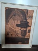 Arend Hendriks gravure of ets Grote kerk Den Haag, Antiek en Kunst, Kunst | Schilderijen | Klassiek, Ophalen of Verzenden
