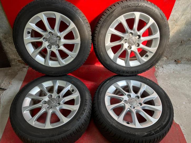 Winterbanden Audi A3 205/55R16, Auto-onderdelen, Banden en Velgen, Banden en Velgen, Winterbanden, 16 inch, 205 mm, Personenwagen
