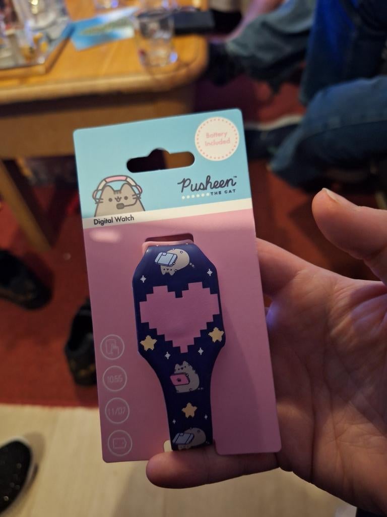 Pusheen Digitale Horloge - Nieuw in Verpakking, Ophalen of Verzenden, Nieuw, Blauw, Jongen of Meisje
