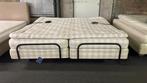 Hästens elektrische adjustable boxspring 210x210 inc topper, Huis en Inrichting, 210 cm, Tweepersoons, Ophalen of Verzenden, Zo goed als nieuw