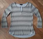 Claudia Sträter shirt lange mouwen - maat 36 - crème /grijs, Ophalen of Verzenden, Zo goed als nieuw, Lange mouw, Claudia Sträter
