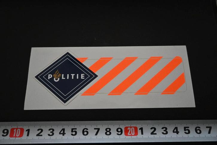 sticker politie striping, Verzamelen, Stickers, Zo goed als nieuw, Ophalen