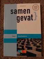 Havo Geschiedenis Samengevat, Ophalen of Verzenden, Zo goed als nieuw, HAVO, Geschiedenis