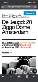 2 Kaartjes Jeugd Van Tegenwoordig Vrijdag 3 Oktober, Tickets en Kaartjes, Twee personen, Oktober