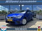 SEAT Ibiza 1.0 TSI Style Business Intense Cruise, Camera, St, Stof, Gebruikt, Met garantie (alle), Blauw