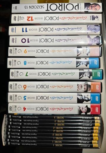 Agatha Christie’s Poirot, alle seizoenen DVD’s beschikbaar voor biedingen