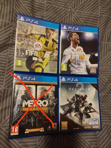 PS4 Spellen beschikbaar voor biedingen
