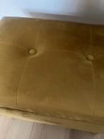 Oker Gele Opbergkist / Voetenbankje, Ophalen, 50 tot 75 cm, Zo goed als nieuw, 75 tot 100 cm