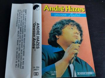 ANDRÉ HAZES - GEWOON ANDRÉ (CASSETTEBANDJE) beschikbaar voor biedingen