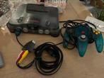 Nintendo 64 funtastic smoke/ clear black, Spelcomputers en Games, Spelcomputers | Nintendo 64, Ophalen of Verzenden, Zo goed als nieuw