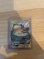 Eevee & Snorlax GX - Pokemon Team Up, Ophalen of Verzenden, Gebruikt, Losse kaart, Foil