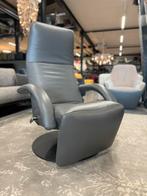 Nieuw Jori Yoga Relaxfauteuil Mini Design stoel grijs leer, Huis en Inrichting, Nieuw, Leer, Ophalen of Verzenden