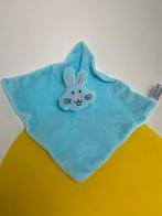2348 konimpex action knuffellap lap doekje konijn blauw, Ophalen of Verzenden, Zo goed als nieuw, Overige typen