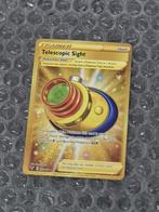 Gold Telescopic Sight 203/185 Vivid Voltage Sword & Shield, Ophalen of Verzenden, Zo goed als nieuw, Losse kaart, Foil
