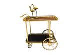 Vintage retro serveerwagen drankwagen barcart, Ophalen of Verzenden, Zo goed als nieuw