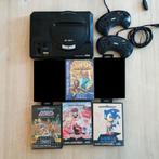 Sega Megadrive 1 met 4 spellen, Spelcomputers en Games, Spelcomputers | Sega, Met 2 controllers, Mega Drive, Gebruikt, Verzenden