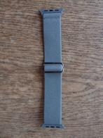 Grijs nylon Apple Watch 42/44 mm polsband horlogebandje M/L, Nieuw, Grijs, Ophalen of Verzenden