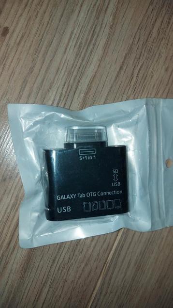 NIEUW Samsung converter- tablet USB en SD kaart aansluiten beschikbaar voor biedingen
