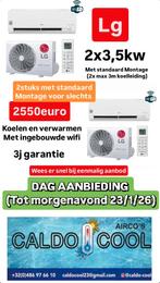 Caldo-cool airco's aan zeer scherpe prijzen, Ophalen, Koelen en Ontvochtigen, Timer, Nieuw