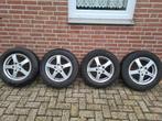 Kia hyundai uvelgen 15 inch, steek 5x114,3 met winterbanden, Auto-onderdelen, Banden en Velgen, Ophalen, Gebruikt, 15 inch, Banden en Velgen