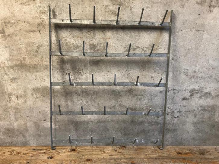 Flessendroogrek | kopjesrek | wandrek | sieraden Frankrijk, Huis en Inrichting, Keuken | Keukenbenodigdheden, Gebruikt, Ophalen of Verzenden