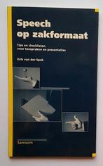 Van der Spek - Speech op zakformaat, Boeken, Ophalen of Verzenden, Nieuw