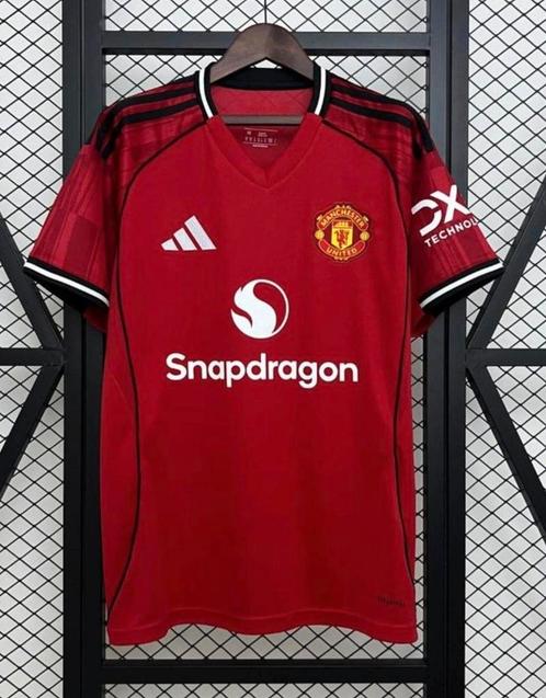 Manchester United thuisshirt 25/26 (ook in tenue beschikbaar, Sport en Fitness, Voetbal, Nieuw, Shirt, Ophalen of Verzenden