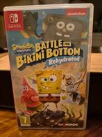 Spongebob Battle for Bikini Bottom Rehydrated - Switch, Online, 2 spelers, Ophalen of Verzenden, Zo goed als nieuw