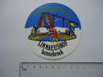 sticker oud Bennebroek LINNAEUSHOF speeltuin pretpark kermis, Verzenden, Zo goed als nieuw, Bedrijf of Vereniging