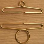 Schellekoord ornament goudkleurig lengte 8 cm, Hobby en Vrije tijd, Ophalen of Verzenden, Nieuw, Patroon