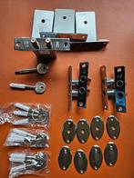 insteeksloten, Doe-het-zelf en Verbouw, Hang- en Sluitwerk, Ophalen of Verzenden, Gebruikt, Chroom, Slot
