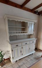 Witte buffetkast met lades en deuren, Huis en Inrichting, Kasten | Buffetkasten, Ophalen, Gebruikt, 25 tot 50 cm, 200 cm of meer