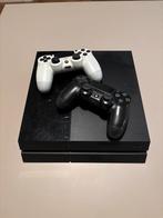 PlayStation 4 + 2 Controllers, Spelcomputers en Games, Spelcomputers | Sony PlayStation 4, Gebruikt, Met 2 controllers, Ophalen of Verzenden