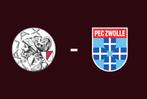 Ajax - PEC Zwolle tickets, Tickets en Kaartjes, Overige typen, Twee personen, September, Europa of Champions League