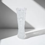 Vintage JOSKA Kristallen Vaas – Diamond Point Thumbprint, Overige kleuren, Ophalen of Verzenden, Nvt, Minder dan 50 cm