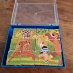 Disney Houten Blokpuzzel, 2 tot 4 jaar, Gebruikt, 10 tot 50 stukjes, Ophalen of Verzenden