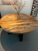 Mooie eettafel mangohout  150/150, Huis en Inrichting, Tafels | Eettafels, Ophalen of Verzenden, Zo goed als nieuw, Rechthoekig
