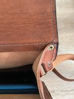 schouder-laptoptas van echt dik leer, Overige merken, Bruin, Nieuw, Ophalen of Verzenden