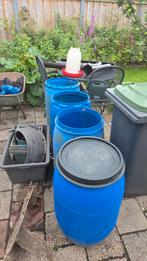 Nog 3  regentonnen, Tuin en Terras, Regentonnen, 150 liter of meer, Ophalen, Gebruikt, Kunststof