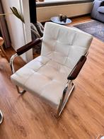 Zeer mooie lederen fauteuils 6x, Huis en Inrichting, Fauteuils, Ophalen, Gebruikt, Leer, Modern