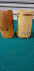 bamboe vaasjes vintage, jaren 20, Huis en Inrichting, Woonaccessoires | Vazen, Ophalen of Verzenden, 'T Olde Gre-j, Info@toldegrej.nl