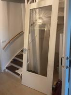 Opdrkdeur 231 x 93cm rechtsdraaiend, Doe-het-zelf en Verbouw, Deuren en Horren, 80 tot 100 cm, 215 cm of meer, Binnendeur, Ophalen of Verzenden