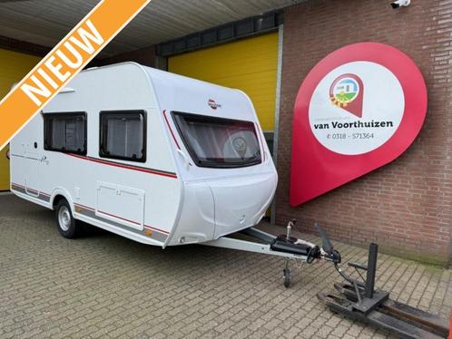 Bürstner Premio Life 425 TS, Caravans en Kamperen, Caravans, Bedrijf, tot en met 3, Treinzit, Bürstner, Dwarsbed, 4 tot 5 meter