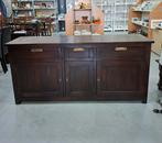 Kwaliteits dressoir, paneeldeuren, 190 cm lang, Huis en Inrichting, Kasten | Dressoirs, Ophalen, 150 tot 200 cm, Zo goed als nieuw