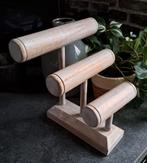 Houten Display presentatie Armbanden, Ophalen of Verzenden, Nieuw, Bruin, Hout