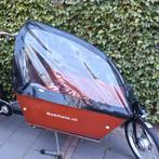 Regenhuif Bakfietsnl - Zwart cargo long, Fietsen en Brommers, Fietsen | Bakfietsen, Ophalen of Verzenden, Gebruikt, 4 kinderen of meer