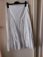 lange witte rok, Kleding | Dames, Rokken, Maat 38/40 (M), Wit, Ophalen of Verzenden, Zo goed als nieuw
