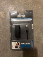Hama USB Ethernet Adapter - Nieuw, Ophalen of Verzenden, Nieuw, Extern