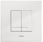 Wisa XS ongebruikte bedieningsplaat dual flush voor toilet, Ophalen of Verzenden, Nieuw, Toilet