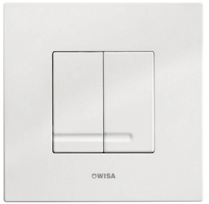 Wisa XS ongebruikte bedieningsplaat dual flush voor toilet, Doe-het-zelf en Verbouw, Sanitair, Nieuw, Toilet, Ophalen of Verzenden